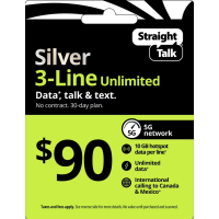Straight Talk 3 Month Plan Silver Unlimited Straight Talk 3 Month Plan Silver Unlimited
